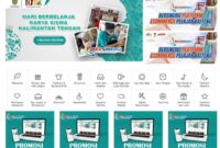 PLATFORM : Salah satu contoh platform digital yang menawarkan karya-karya siswa kepada masyarakat yang di unggah melalui Program BERSINERGI.(IST)