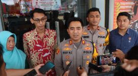 Kapolres Kotim AKBP Resky Maulana Zulkarnain, S.H., S.I.K., M.H., memberikan keterangan terkait pelaku sudah diamankan.(IST)