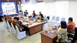 Suasana Rapat Monitoring dan Evaluasi Pendampingan SSGI Kab/kota.(IST)