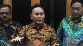 Gubernur Kalimantan Tengah bersama Unsur Forkopimda dan Pemerintah kabupaten kota dalam rapat koordinasi.(IST)