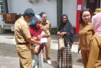Inspektur Saring dalam rangkaian Evaluasi penyaluran Bansos UEP dan DBH DR.(IST)