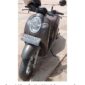 DICURI : Motor warna abu-abu merk Scoopy yang dibawa oleh pelaku pencurian, yang saat itu terparkir di jalan depan gang di Jalan Sudirman Sampit, kilometer 11, Sabtu (18/1).(IST)
