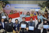 PENGHARGAAN: Indonesia meraih Sembilan penghargaan pada ASEAN Digital Awards 2025 yang dilaksanakan di Bangkok, Thailand, Kamis (16/1) malam.(IST)