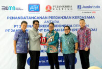 PT Jamkrindo memperkuat sinergi dan kolaborasi dengan lembaga penjaminan daerah (IST)