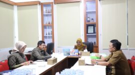 Dinas TPHP Kalteng bersama Ditjen PSP Kementan RI di dalam rapat koordinasi.(IST)