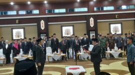 Pengukuhan oleh Wakil Gubernur Edy Pratowo.(IST)