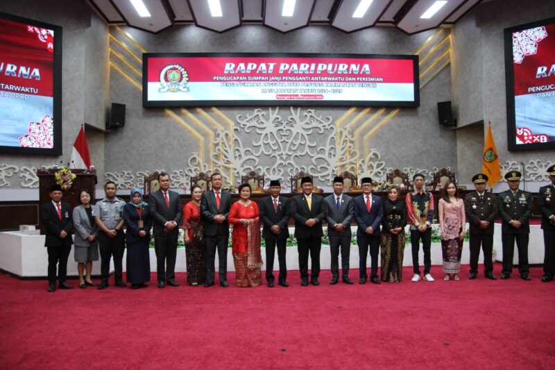 Wakil Gubernur bersama anggota DPRD Provinsi Kalimantan Tengah.(IST)