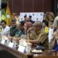 Kepala Dinas TPHP Kalteng Sunarti hadiri Rapat Koordinasi Program Cetak Sawah di Aula Jayang Tingang.(IST)