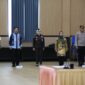 Suharno saat menghadiri pelantikan satgas P3H Kajati Kalteng.(IST)