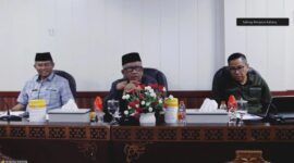 Plt. Sekda Kalteng Katma F. Dirun dalam rapat koordinasi persiapan pelaksanaan Makan Bergizi Gratis (MBG).(IST)