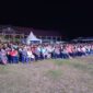 PENUTUPAN : Suasana Penutupan Festival Persahabatan Kalimantan Tengah yang gelar di Lapangan Sanaman Mantikei Palangka Raya, Sabtu (01/02/2025) malam.(IST)