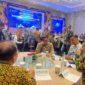 RAPAT: Suasana Rapat Koordinasi Pembina Samsat Tingkat Nasional Tahun 2025 di Ballroom Hotel Vasa Surabaya, Jawa Timur.  Surabaya, Selasa (25/2).(IST)