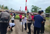 TANAM : Proses Tanam Jagung Tahap II di Kelurahan Banturung Kecamatan Bukit Batu, Kota Palangka Raya, Rabu (26/2).(IST)