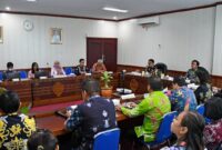 RAPAT : Rapat Koordinasi Pelaksanaan Pengawasan Peningkatan Kualitas Perencanaan dan Penganggaran Pemerintah Daerah se-Provinsi Kalteng Tahun 2025, Kamis (13/02).(IST)
