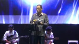 Staf Ahli Ekkeubang Yuas Elko saat memberikan sambutan.(IST)