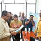 MENINJAU : Wakil Kepala Staf Kepresidenan RI Muhammad Qodari saat meninjau PKG di Puskesmas Bukit Hindu Kota Palangka Raya, Kamis (20/2).(IST)