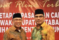 FOTO H.Muhamad Rusli dan Syairi Mukhlis.(IST)
