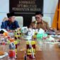 RAPAT: Suasana rapat bersama antara Bappenda dengan Komisi I DPRD Provinsi Kalteng di Ruang OPAD Bapenda Provinsi Kalteng, Senin (3/2).(IST)
