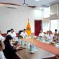 RAPAT : Suasana rapat Koordinasi Lintas Sektor Rencana pembangunan Rumah Sakit atau Loka Rehabilitasi Narkotika di Kalteng di Ruang Rapat Wakil Gubernur, Rabu (12/2).(IST)