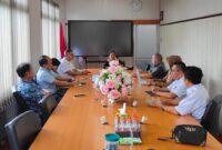 PERTEMUAN : Suasana Pertemuan antara BRIN, Bapperida dan UPT pada Rabu (12/2).(IST)