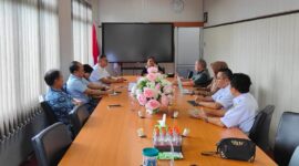 PERTEMUAN : Suasana Pertemuan antara BRIN, Bapperida dan UPT pada Rabu (12/2).(IST)