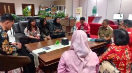 KONSULTASI : Pemerintah Provinsi Kalteng saat mengkonsultasikan proses penyusunan instrument evaluasi dengan Kemenpan RB dan BRIN yang dilaksanakan di Ruang Pertemuan Kemenpan RB dan Gedung Widya Graha BRIN, pada Kamis (13/02).(IST)