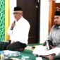 SAMBUTAN : Plt Sekda Provinsi Kalteng Katma F Dirun saat memberikan sambutan pada acara pengajian yang dilaksanakan di Masjid Al-Amanah, Komplek Kantor Gubernur  Kalteng pada Rabu (26/2).(IST)