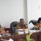 Katma F. Dirun didampingi Plh. Staf Ahli Gubernur Bidang Pemerintahan, Hukum, dan Politik Suharno, bersama Kepala Perangkat Daerah Lingkup Prov. Kalteng.(IST)