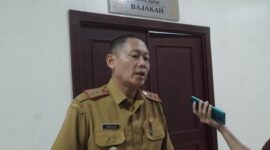 Yuas Elko saat diwawancarai awak media.(IST)