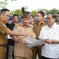 Gubernur Kalteng saat meninjau kondisi terkini GKE Maranatha Palangka Raya.(IST)