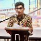 SAMBUTAN: Kepala Diskominfosantik Provinsi Kalteng Agus Siswadi saat menyampaikan sambutannya pada acara Diseminasi Informasi Capaian Kinerja Pemprov Kalteng yang berlangsung di Meeting Room Hotel Neo Palangka Raya, Kamis (06/03).(IST)