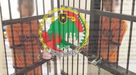 Foto tersangka inisial SU, SPT dan DRA.(IST)