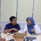 AUDIENSI: Kadis TPHP Provinsi Kalteng, Sunarti saat menerima audiensi PT. United Tractors Tbk didampingi tim Ditjen PSP, Dede Sulaeman, Rabu (5/3).(IST)