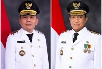 Gubernur Kalteng, H. Agustiar Sabran dan Wakil Gubernur Kalteng, H. Edy Pratowo.(IST)