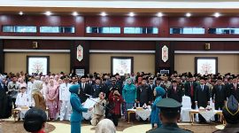 Momen pelantikan Norol Latifah Rizky Aditya Putra.(IST)