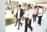 Gubernur Agustiar Sabran bersama Plt. Direktur RS Doris Sylvanus Suyuti (kanan).(IST)