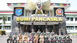 Gubernur dan Wakil Gubernur saat berada di Korem 102/Pjg.(IST)