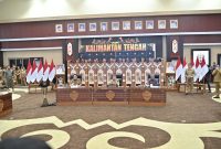 ARAHAN : Gubernur Provinsi Kalteng H Agustiar Sabran saat menyampaikan arahan saat rapat yang di gelar di AJT Kantor Gubernur, Senin (10/3).(IST)