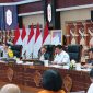 Gubernur bersama Unsur Forkopimda dalam rapat Koordinasi.(IST)