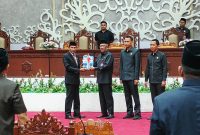Penyerahan LKPJ Gubernur Kalimantan Tengah tahun 2024 kepada DPRD Kalteng.(IST)