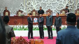 Penyerahan LKPJ Gubernur Kalimantan Tengah tahun 2024 kepada DPRD Kalteng.(IST)