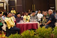 HADIRI : Gubernur Provinsi Kalteng H.Agustiar Sabran saat menghadiri pembukaan Musyawarah Komisariat Daerah III Pemuda Katolik Komda Kalteng di salah satu Hotel di Palangka Raya, Sabtu (15/3).(IST)