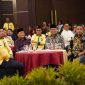 HADIRI : Gubernur Provinsi Kalteng H.Agustiar Sabran saat menghadiri pembukaan Musyawarah Komisariat Daerah III Pemuda Katolik Komda Kalteng di salah satu Hotel di Palangka Raya, Sabtu (15/3).(IST)