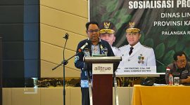 Sekretaris DLH Kalteng Noor Halim.(IST)