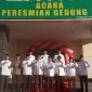 Berfoto bersama di depan Gedung A.(IST)