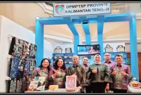 MENGIKUTI: Stand DPMPTSP Provinsi Kalteng saat mengikuti Pameran ITTIE 2025 Prioritas yang digelar di Galeria Mall Yogyakarta, 24 hingga 27 April 2025.(IST)