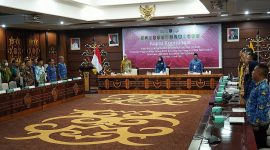 KOORDINASI - Pemerintah Provinsi Kalimantan Tengah bersama OJK Kalteng dan Perbankan koordinasi program TPAKD.(IST)