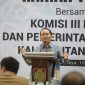 HASUPA HASUNDAU - Gubernur Kalteng Agustiar Sabran saat ramah tamah dengan Komisi III DPR RI.(IST)