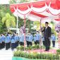 UPACARA - Plt. Sekda Kalteng Leonard pimpin upacara peringatan Otda Ke-29 Tahun 2025 tingkat Provinsi Kalimantan Tengah.(IST)