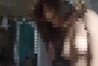 FOTO: Tangkapan layar video wanita tanpa busana yang tersebar luas dimedia sosial.